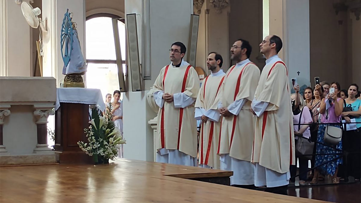 Cuatro nuevos diáconos para la Arquidiócesis de Buenos Aires