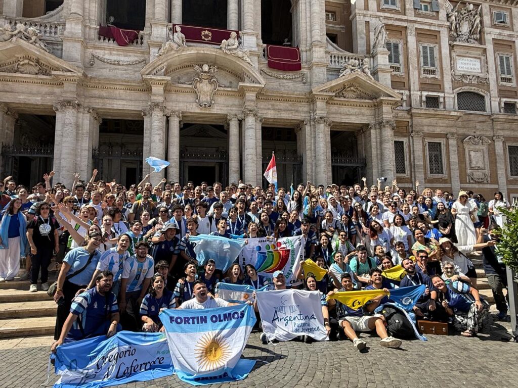 Peregrinos de Argentina celebraron Misa en Santa María la Mayor. 