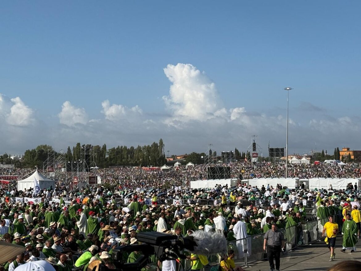 Misa de cierre en el Jubileo de los Jóvenes 2025.
