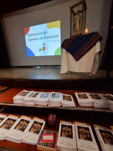 Presentación de la carta pastoral 2025 con agentes pastorales de Belgrano. 