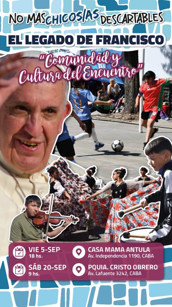 Así será la jornada de “No más chicos descartables”.