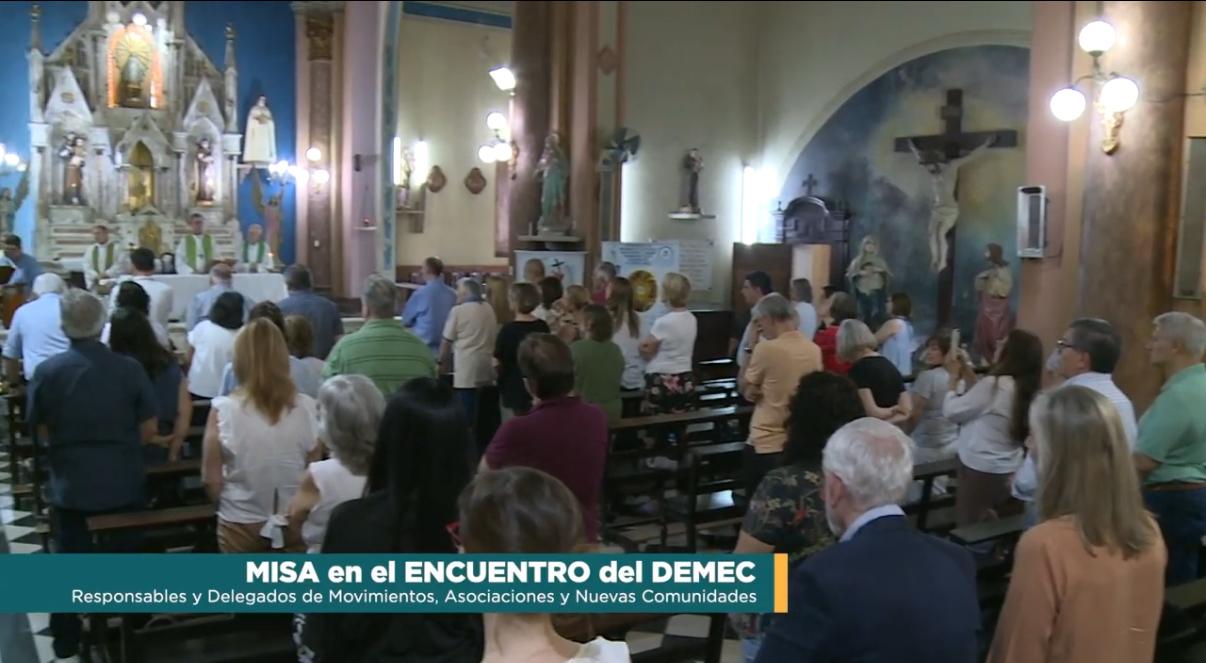Celebración de la Santa Misa con el DEMEC - En Camino