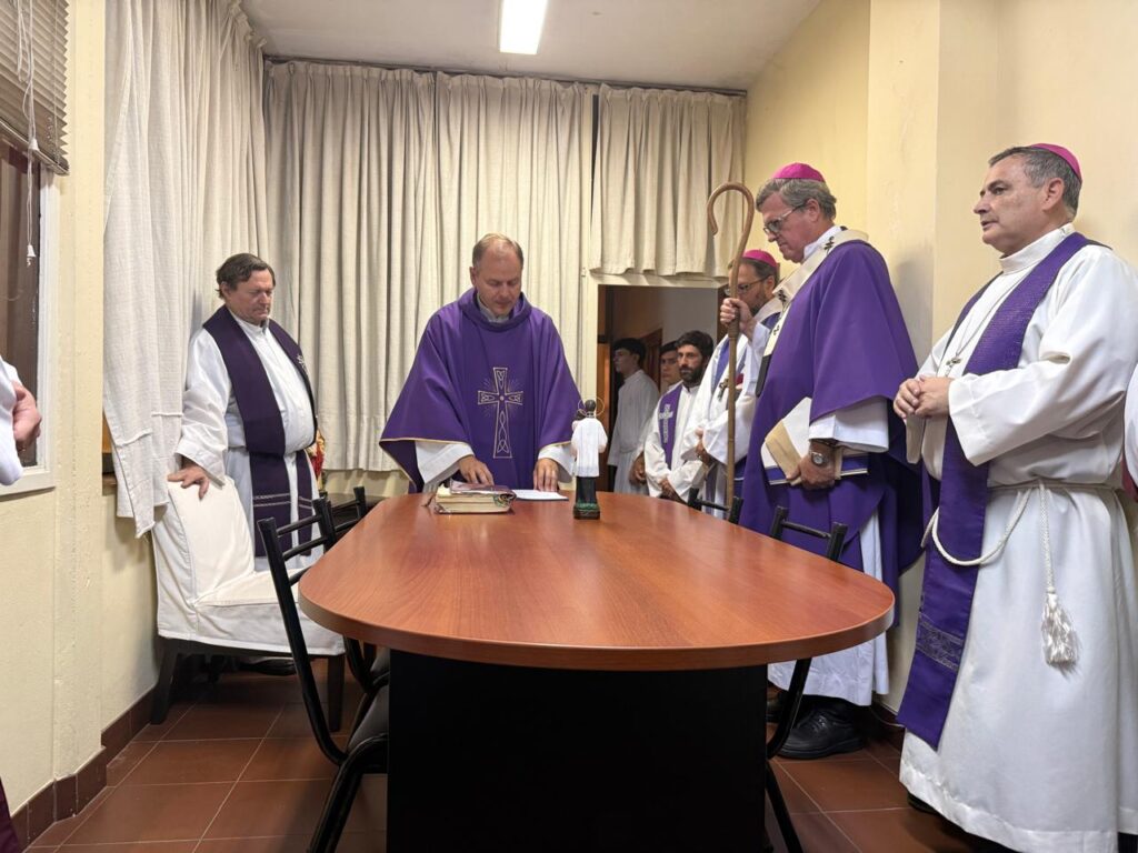 Inicio pastoral de Daniel Pellizzon en San Cayetano (B).