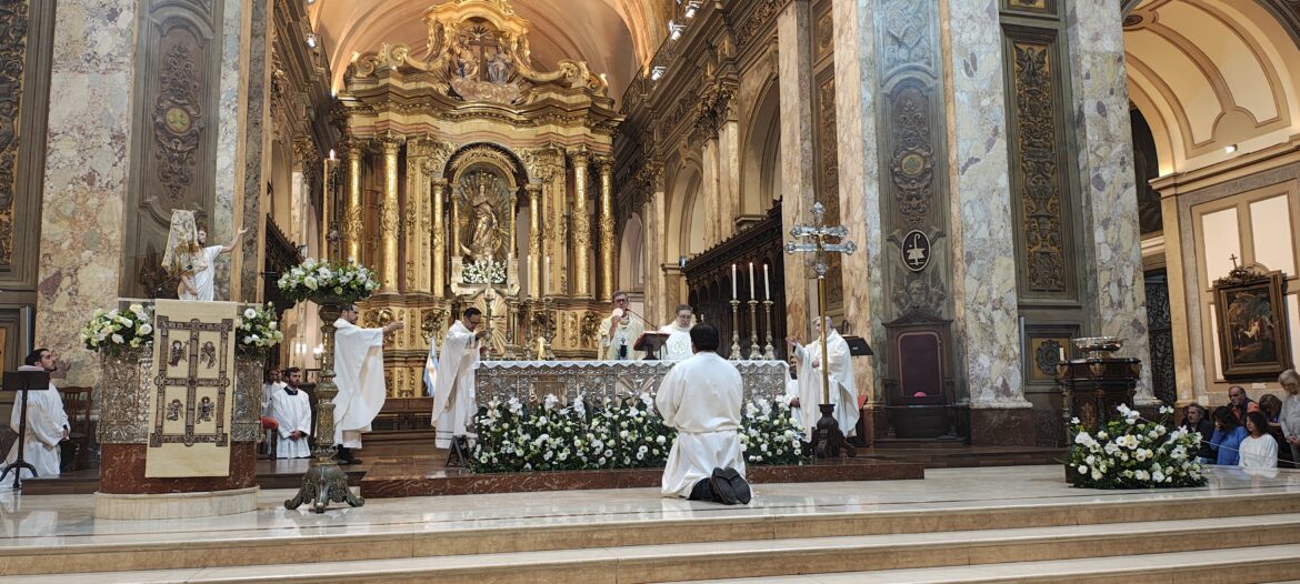 Vigilia Pascual en la Catedral Metropolitana de Buenos Aires