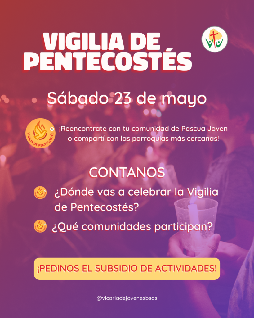 Vigilia de Pentecostés - Vicaría de Jóvenes