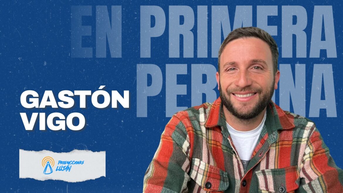 Producciones Luján presentó una nueva entrevista con Gastón Vigo.