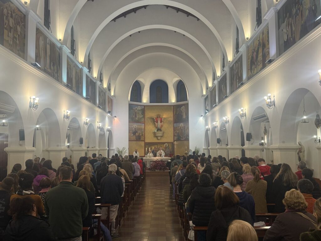 Fiestas patronales en la comunidad Sacratísimo Corazón de Jesús.