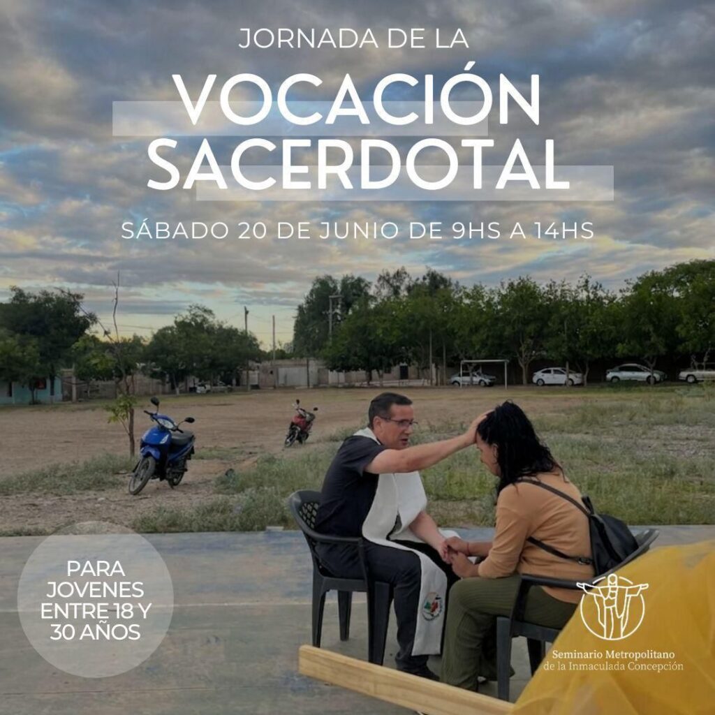 Invitación a la Jornada de Vocación Sacerdotal.