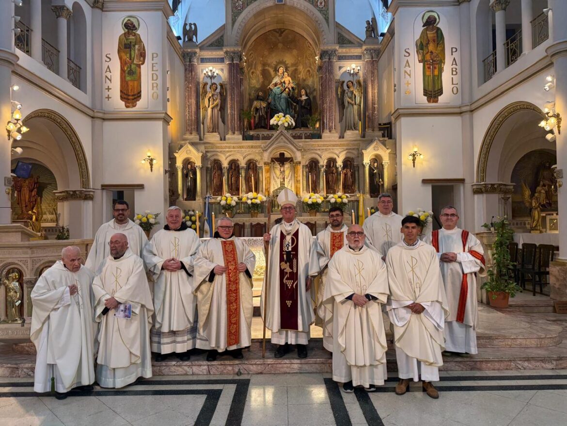 Inicio pastoral de Fray Ricardo Corleto OAR y Santa Misa en Ntra Sra de la Consolación.